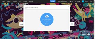 Adobe Stock search interface