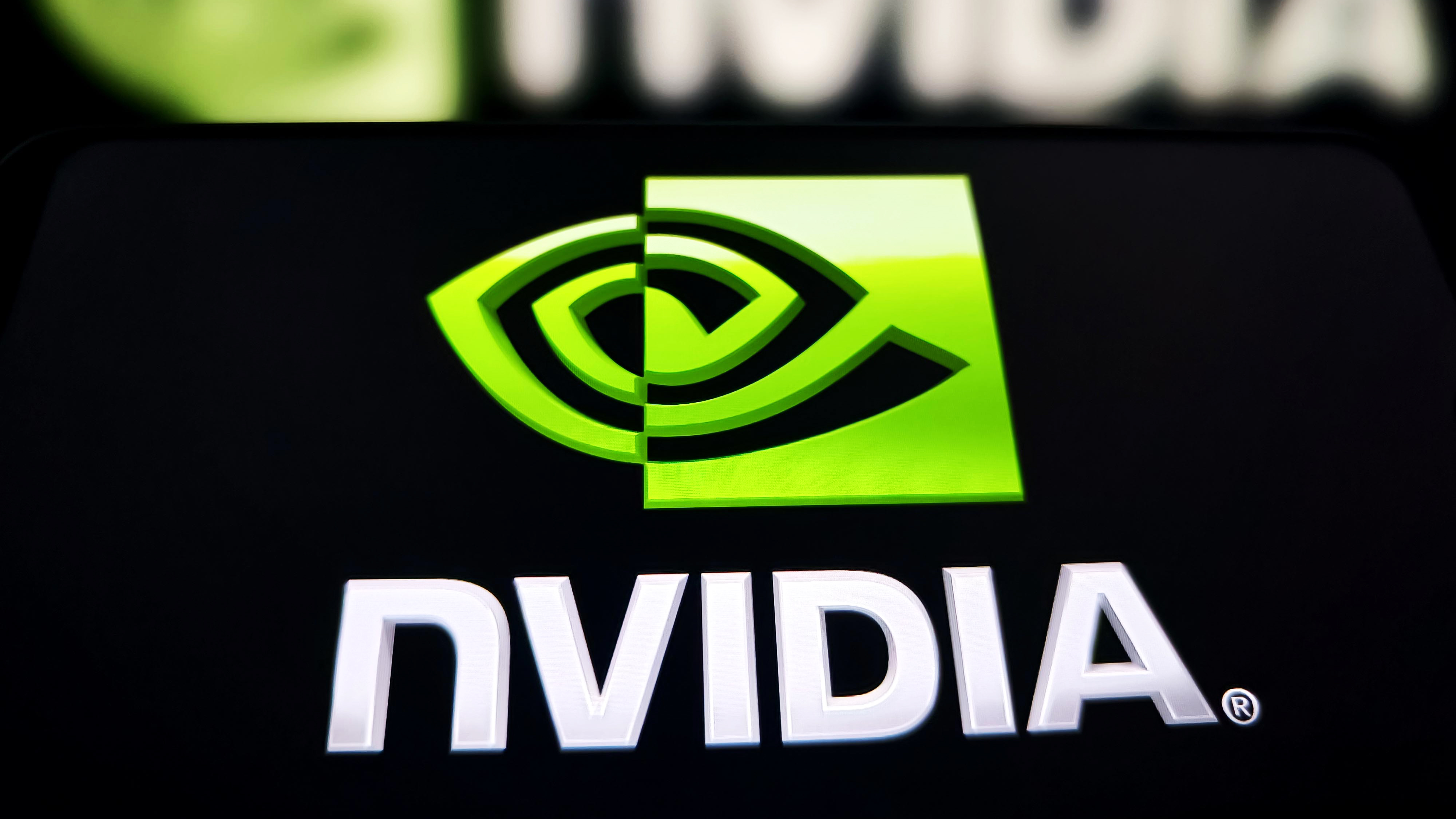SUQIAN, CHINA - JULY 31, 2025 - A illustration photo shows NVIDIA logo in a smartphone in Suqian, Jiangsu Province, China on July 31, 2025 (Photo credit should read CFOTO/Future Publishing via Getty Images)