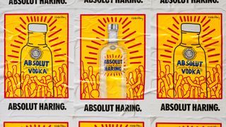 Absolut's Haring Cross art gallery