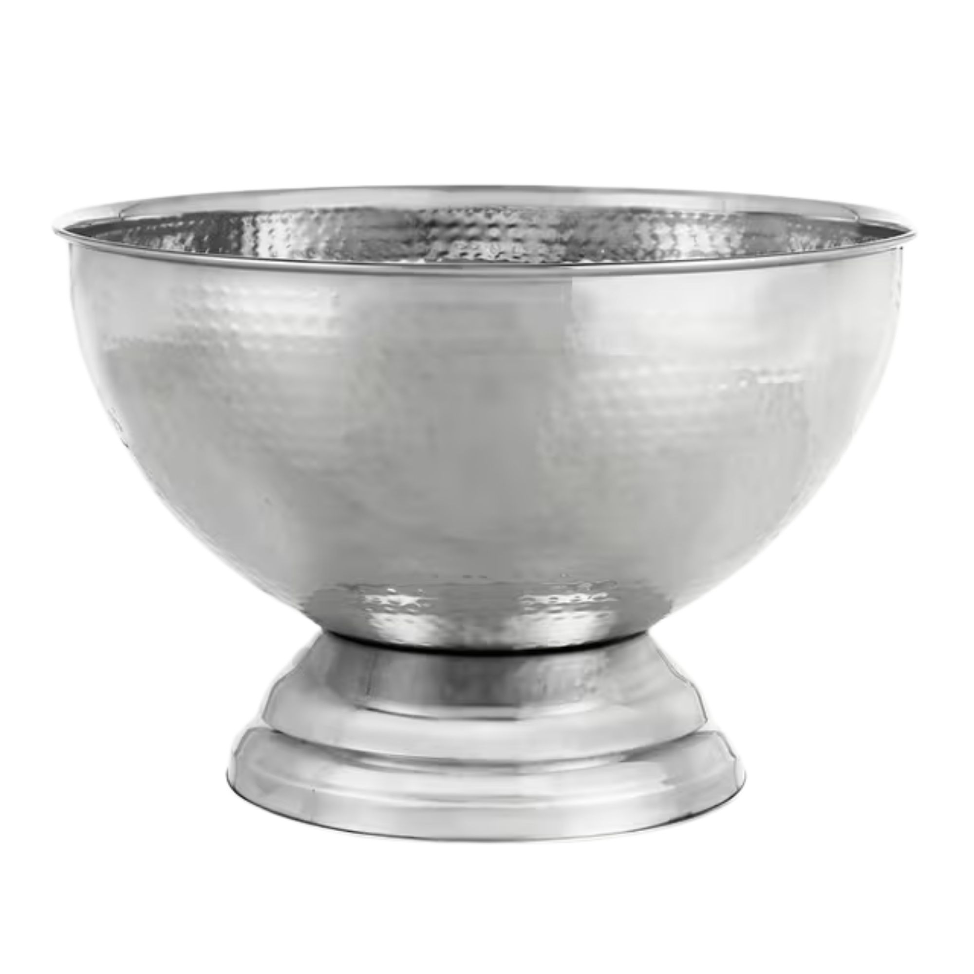 John Lewis, Large Hammered Stainless Steel Wine/Champagne Bucket