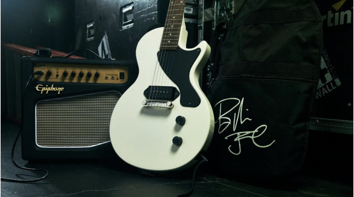 Epiphone unveils low-cost version of Billie Joe Armstrong's first