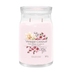 Pink Cherry & Vanilla Large Jar Candle