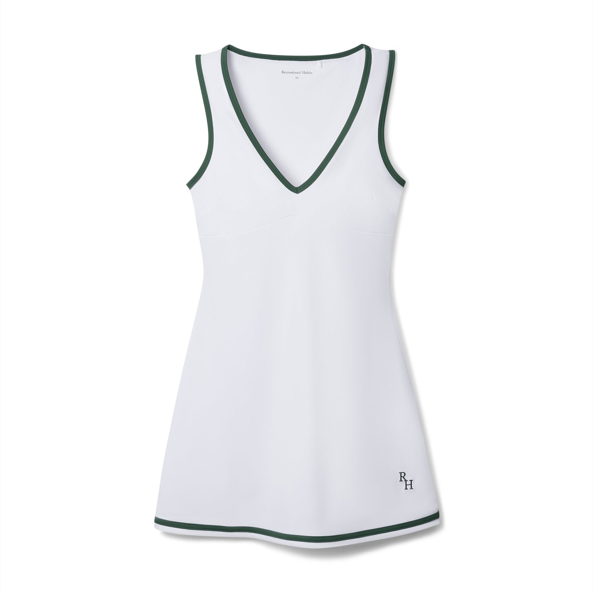 Chris Tennis Dress in White