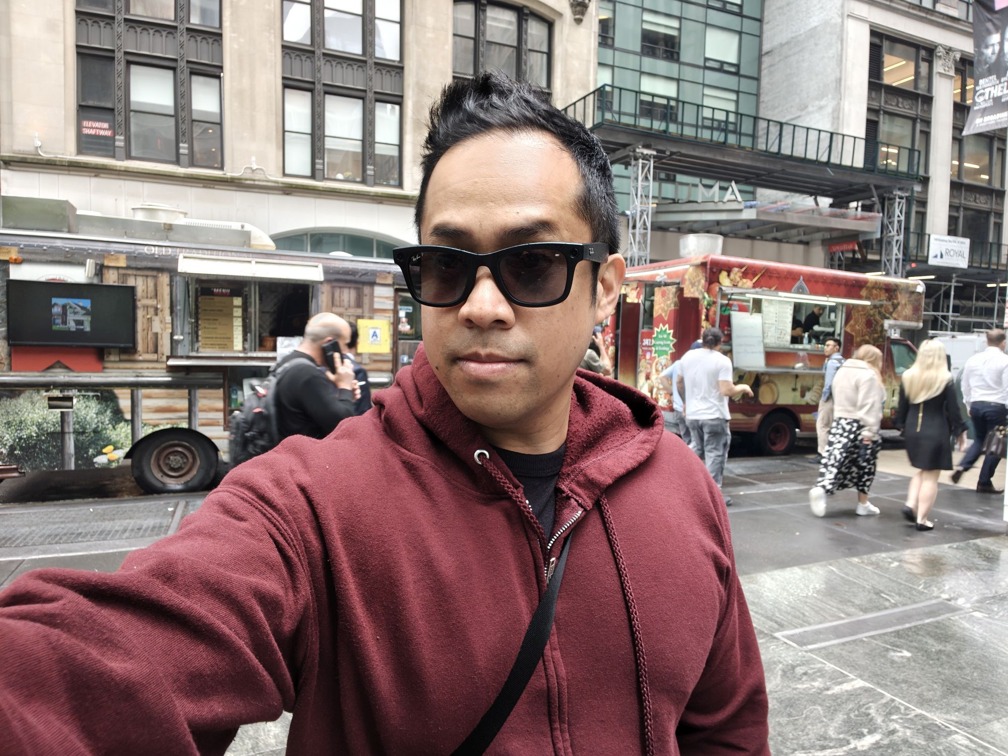 Motorola Razr Ultra 2025 selfie sample.