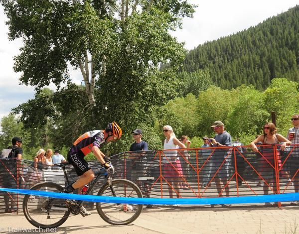 Spencer Paxson (Kona) found himself alone as the chasers broke up