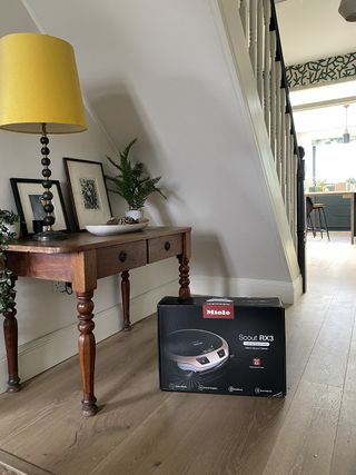 Miele Rx3 arriving in a box