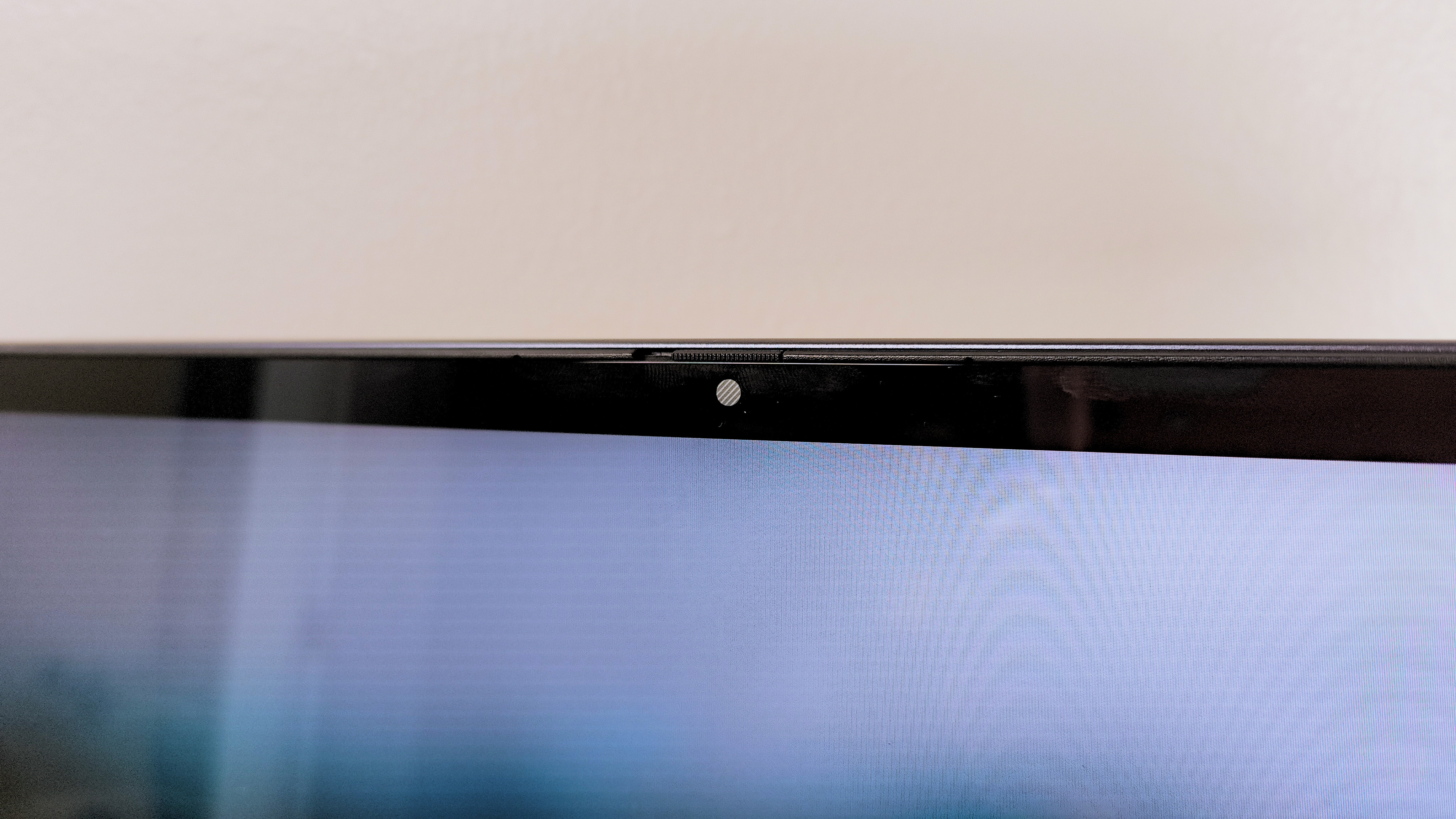 Close up of the webcam on the Dell 16 Plus 2-in-1