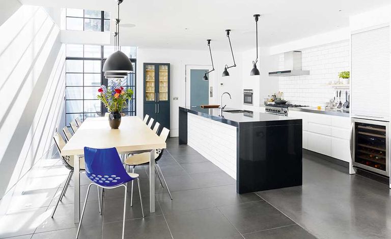 Real Home A Contemporary Basement Transforms An Edwardian