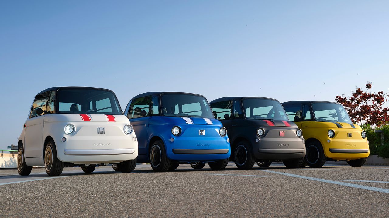 Fiat Topolino electric microcar coming to the US for $13,995