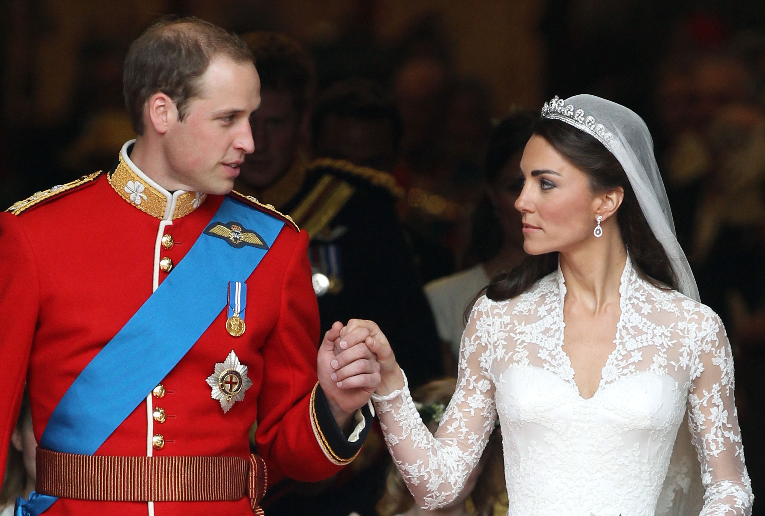 Kate Middleton and Prince William's wedding day April 29th 2011