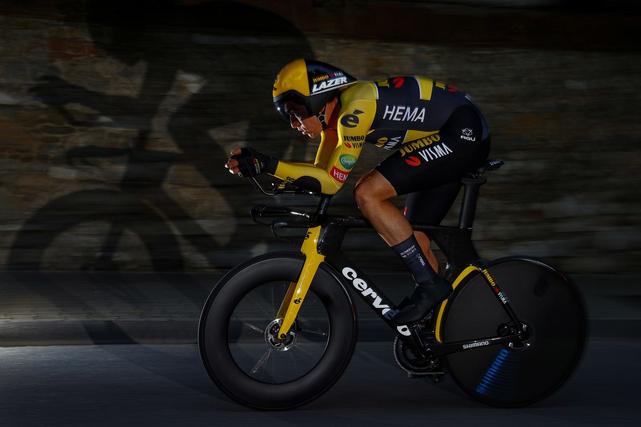 Tirreno Adriatico 2022 - 57th Edition - 1st stage Lido di Camaiore - Lido di Camaiore 13,9 km - 07/03/2022 - Edoardo Affini (ITA - Team Jumbo - Visma) - photo Luca Bettini/SprintCyclingAgency&Acirc;&copy;2022