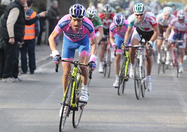 Michele Scarponi (Lampre - ISD) proved the strongest