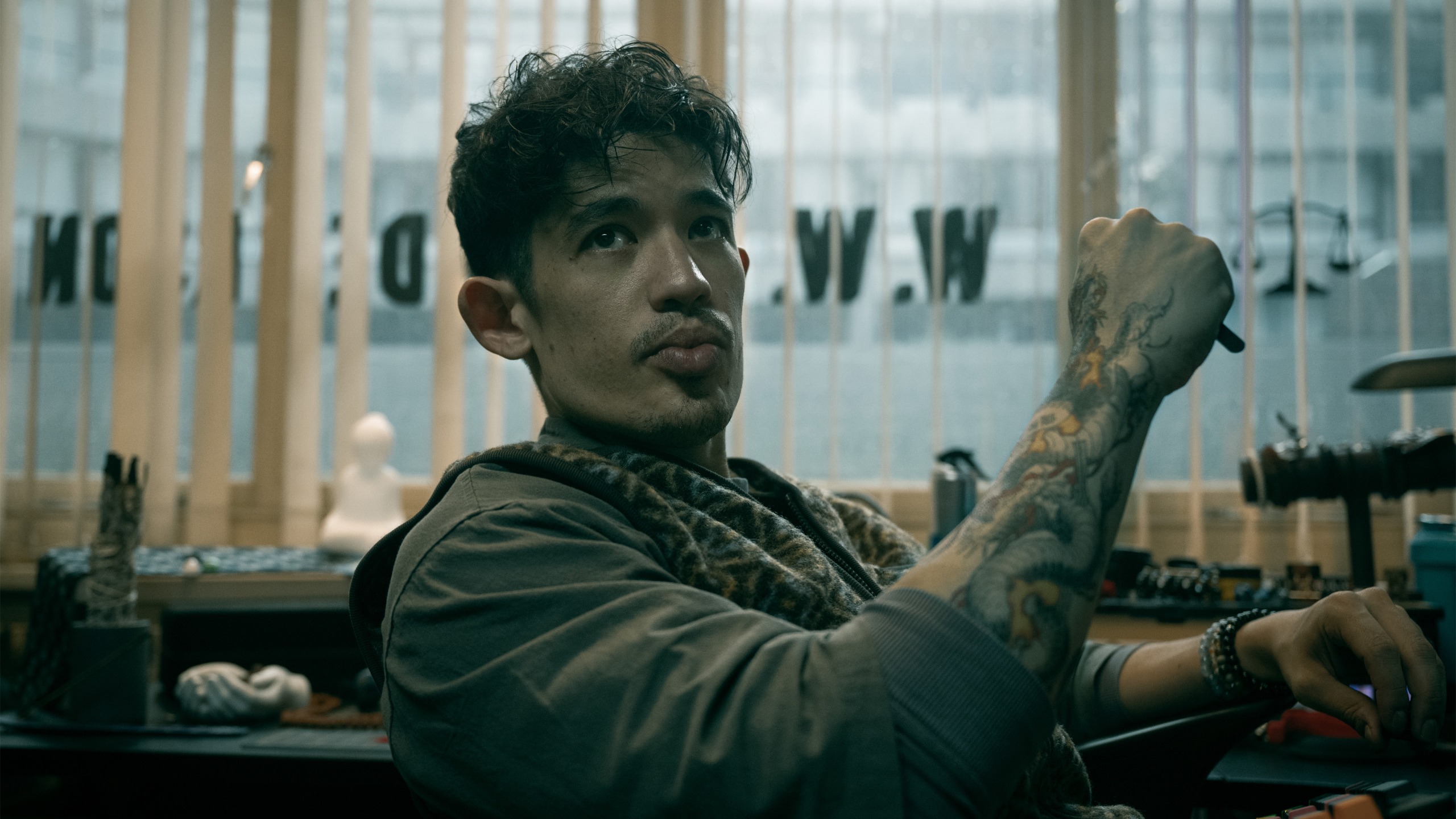 Christopher Chung as Roddy in Slow Horses