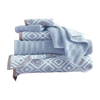 Modern Thread 6 Piece Towel Set 