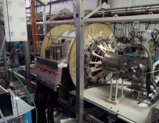 The fusion driven rocket test chamber at the UW Plasma Dynamics Lab in Redmond is a proving ground for fusion-powered rockets.
