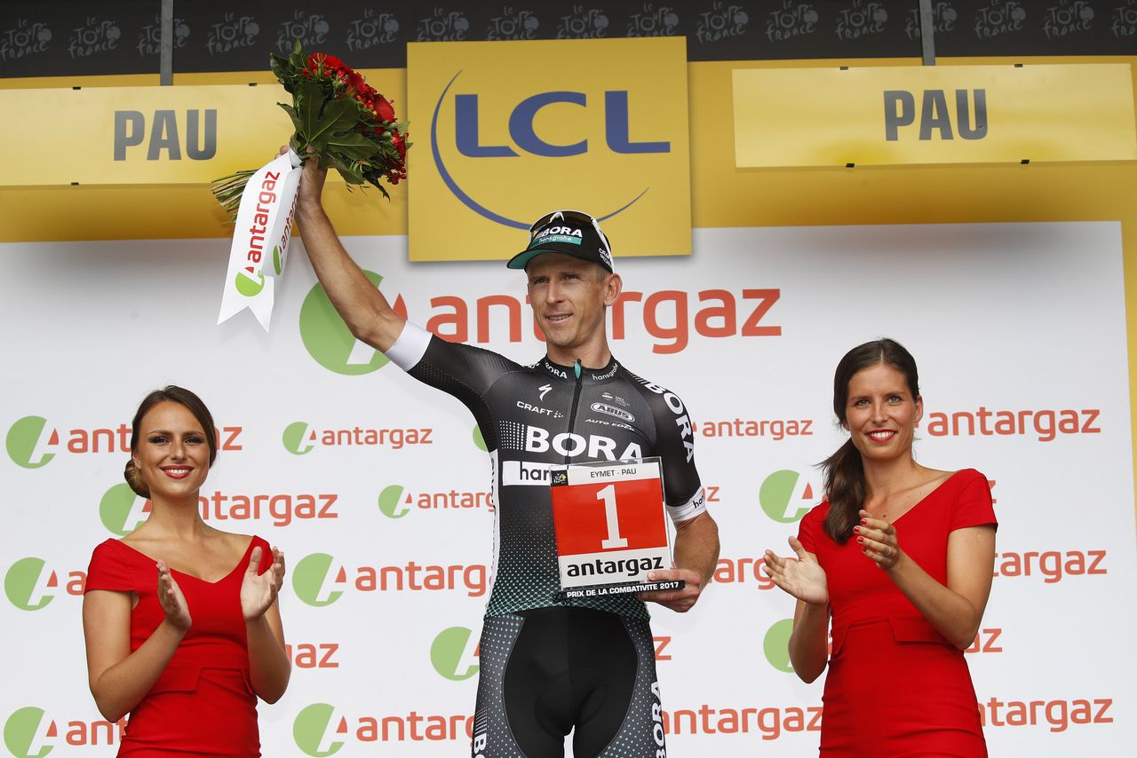 Maciej Bodnar (Bora-Hansgrohe) was most aggressive rider