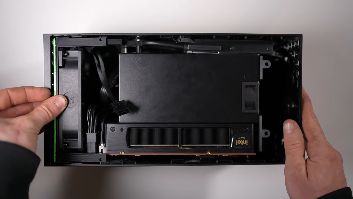 YouTuber transforms Xbox Series X into a gaming PC with 3D printed components, low-profile RTX 5060, and NUC 12 Extreme