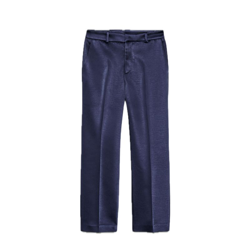 Zara , ZW Collection Heavy Satin Trousers
