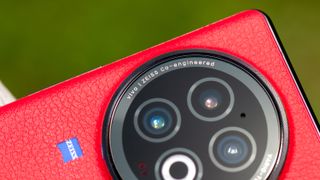 Close-up on Vivo X Fold 2 camera module