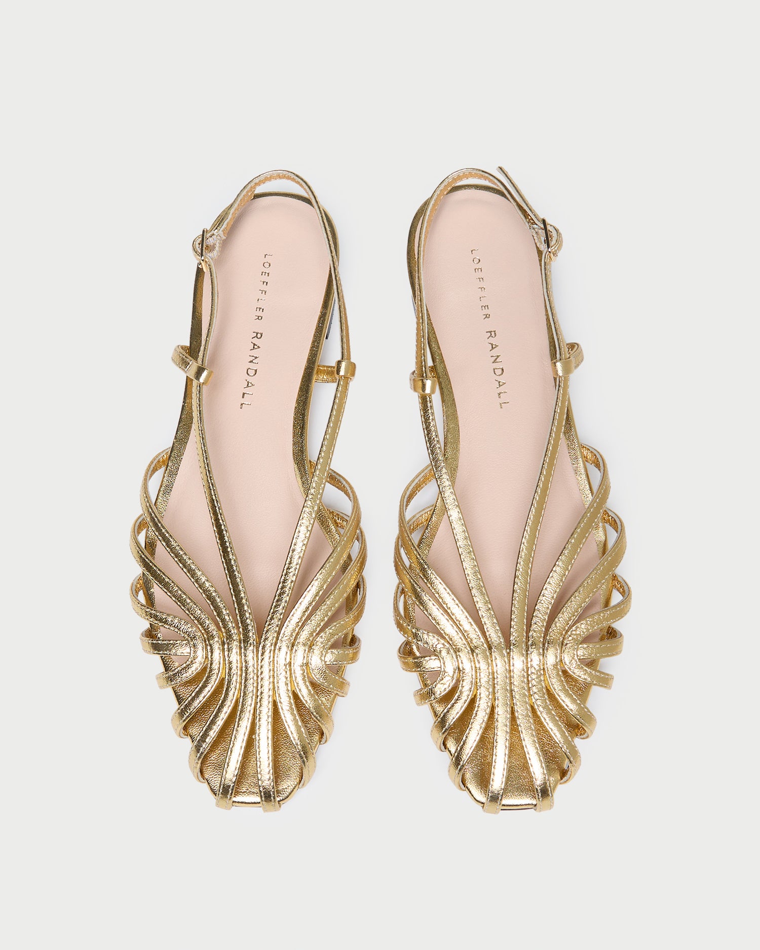 Devon Gold Slingback Sandal - Gold / 5