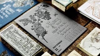 Lettering artist and illustrator Viktor Baltus with penultimate design