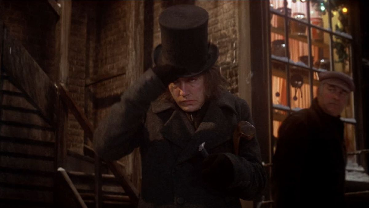 Albert Finney in Scrooge