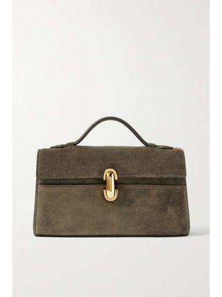 Symmetry Pochette Suede Tote