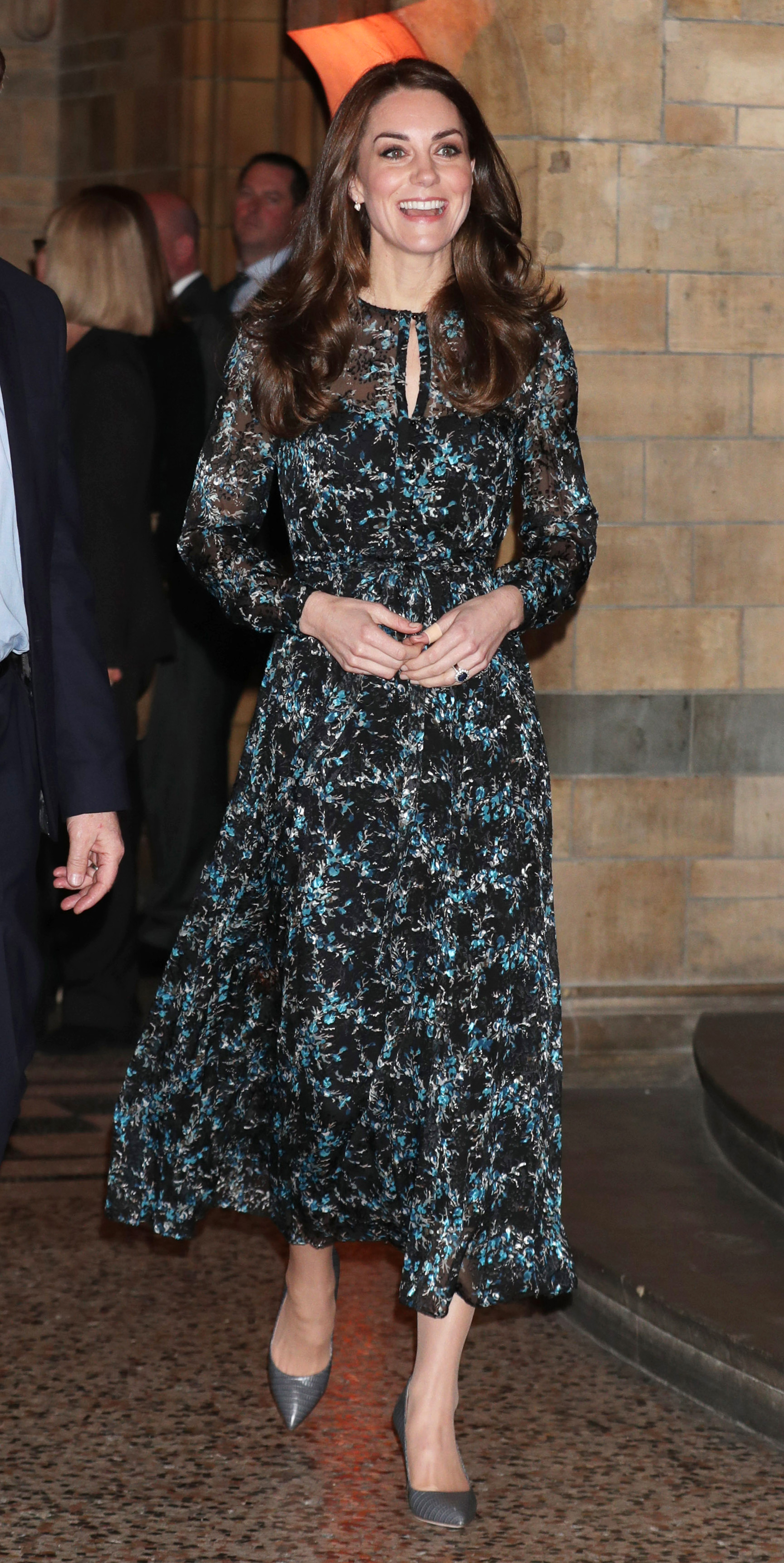 Kate Middleton's court shoes are prefect perfect winter gray | Woman & Home