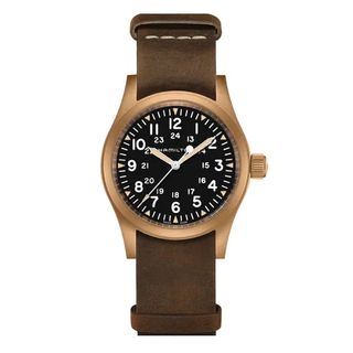 best field watches: Hamilton Khaki Mechanical Bronze