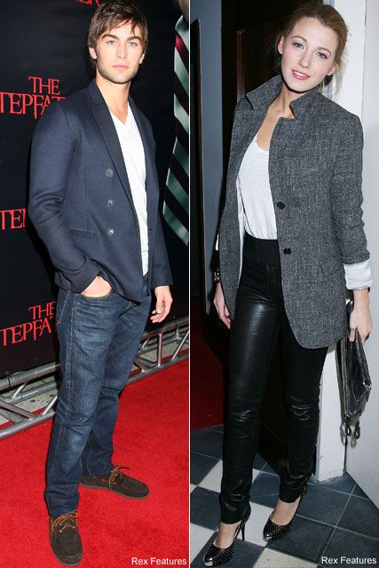Blake Lively & Chace Crawford - Celebrity News - Marie Claire