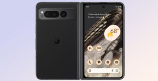 Google Pixel Fold front and back 