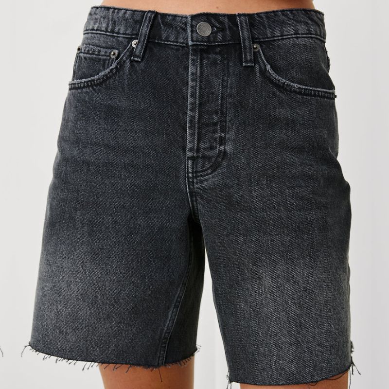 Helen Skelton's black denim 'beachwood shorts' from Rails