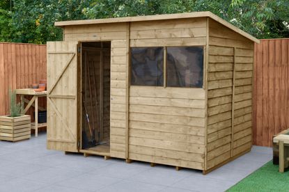 Protect garden sheds from burglars