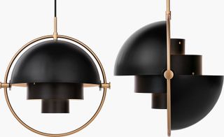 ’Multi-Lite’ pendant light by Gubi changes shape depending on the angle it is viewed