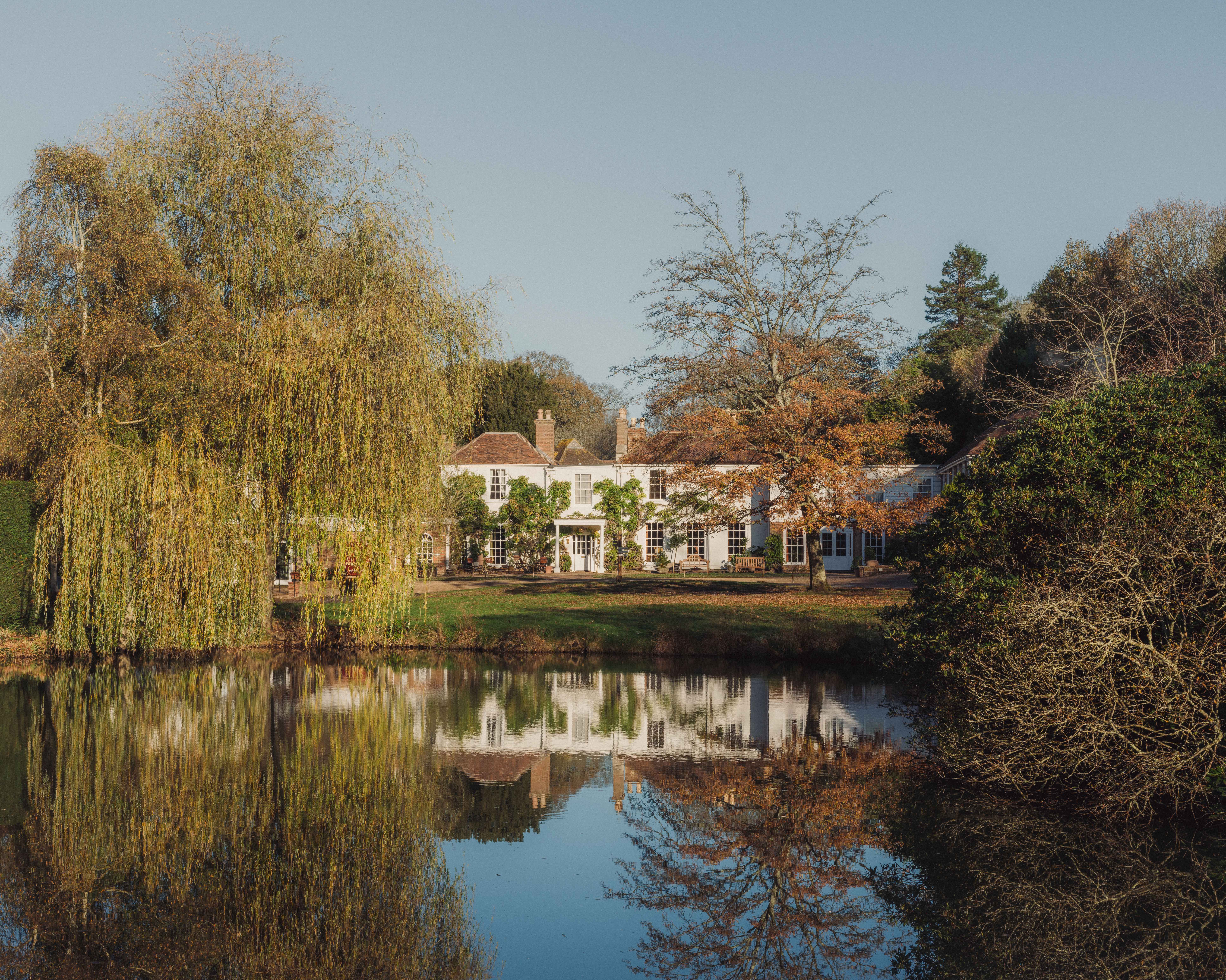 Country hotel exterior