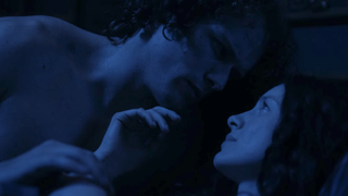 claire and jamie have pregnant sex in outlander
