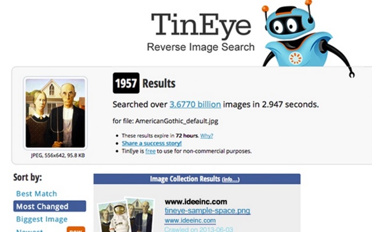 best google chrome extensions: TinEye