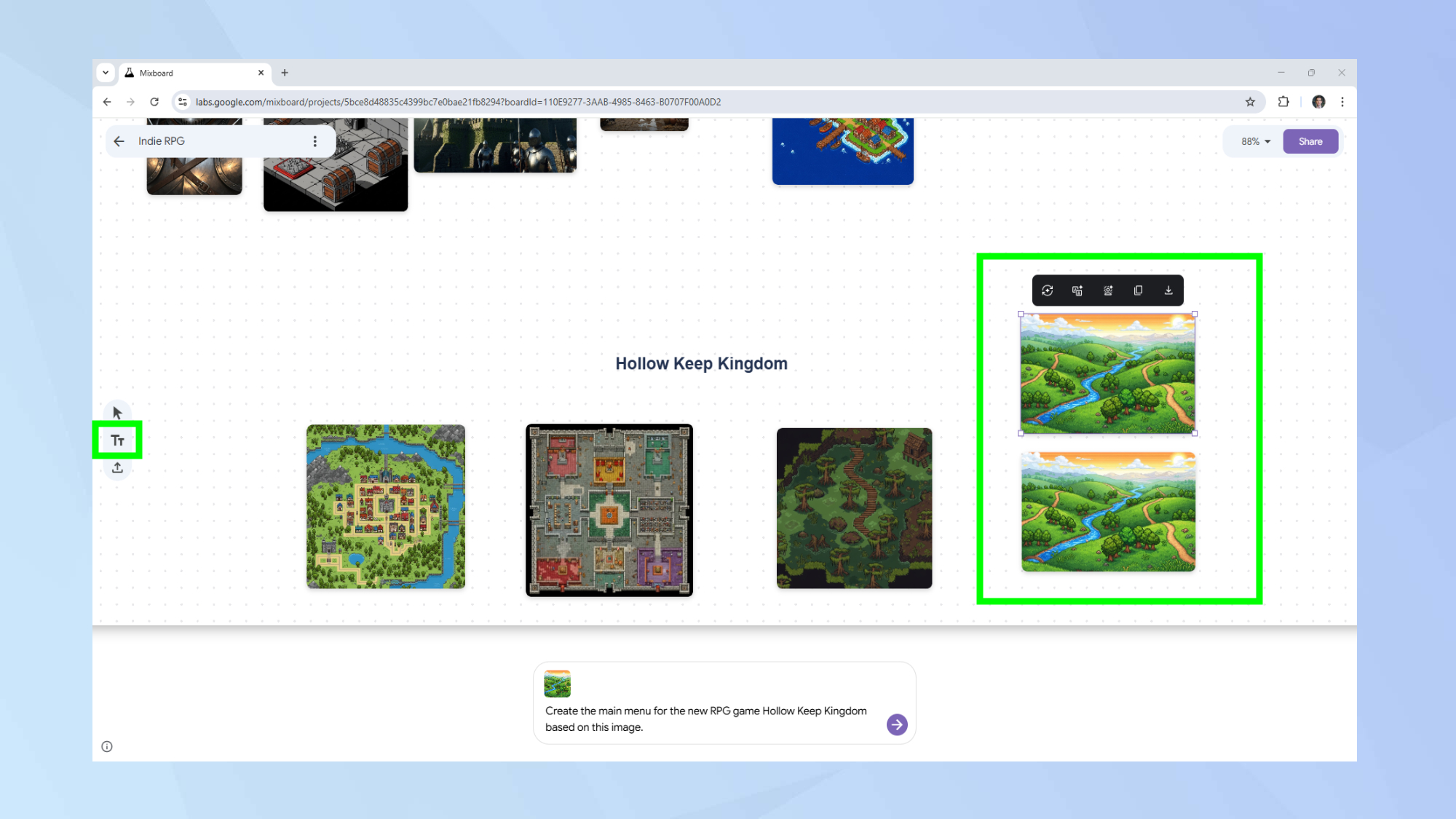 Mixboard move your images