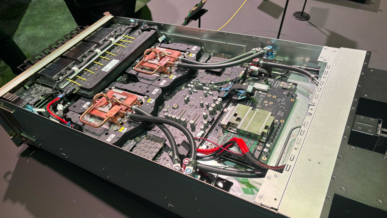 Nvidia Blackwell Ultra B300 racks and servers