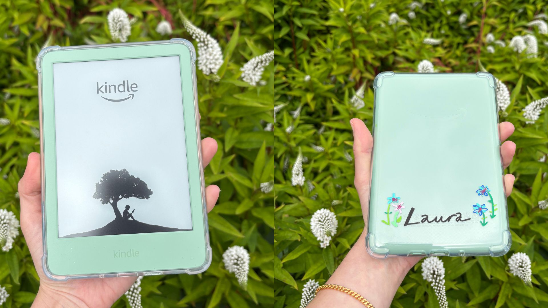 Amazon Kindle in matcha