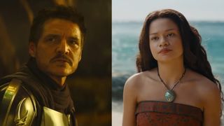 Mando and Moana side by side.