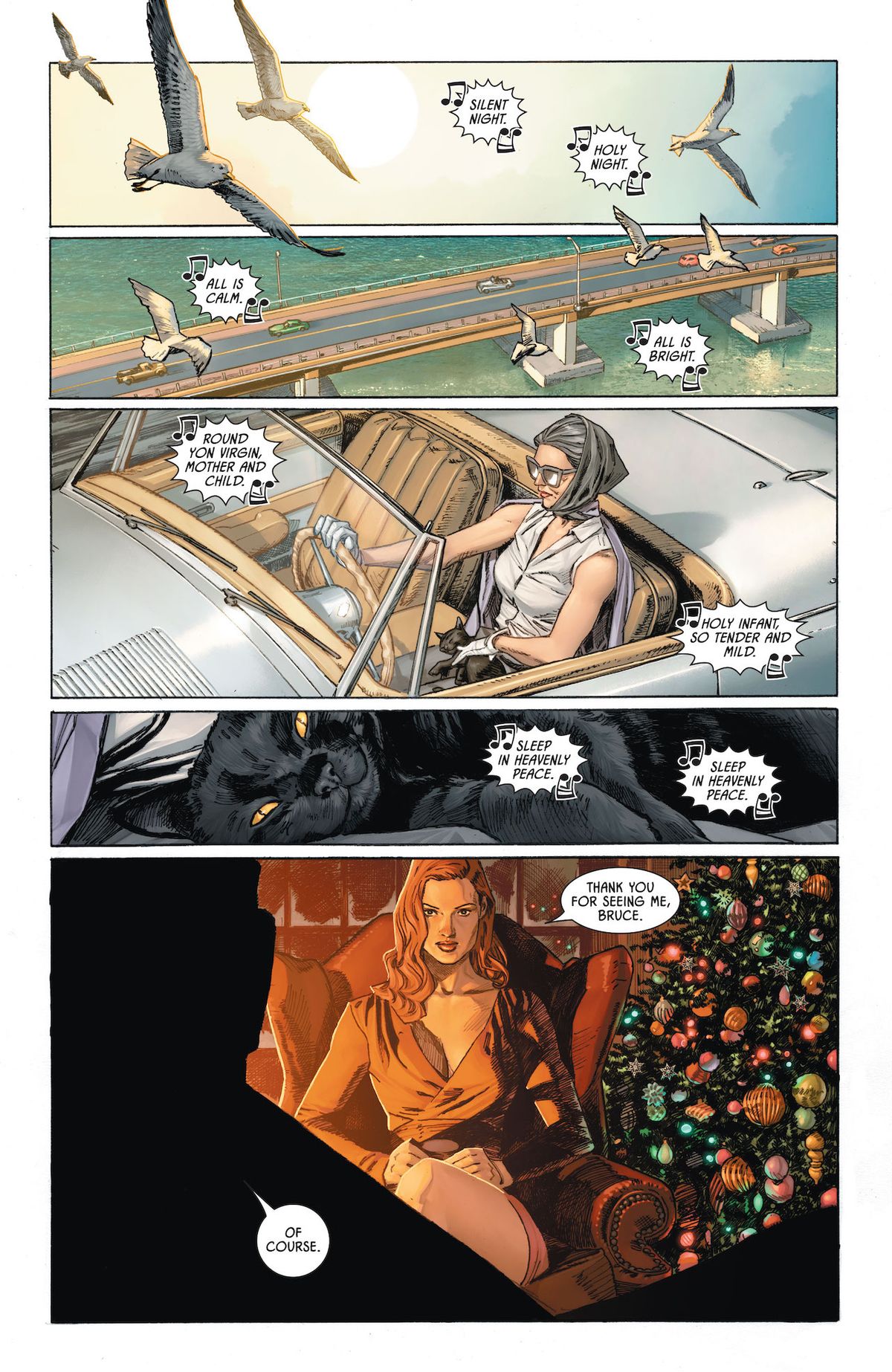 Page from Batman/Catwoman #1