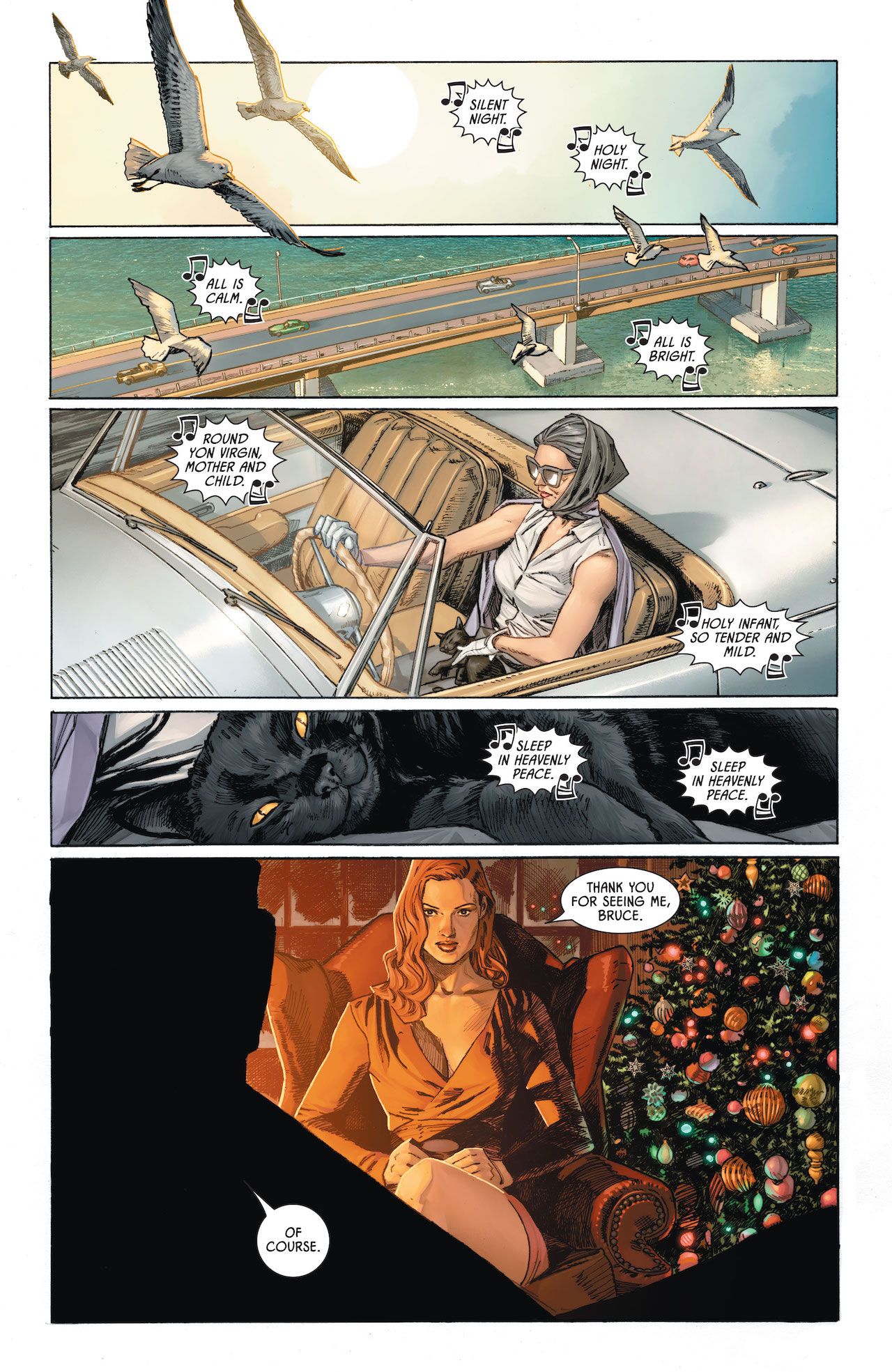 Page from Batman/Catwoman #1
