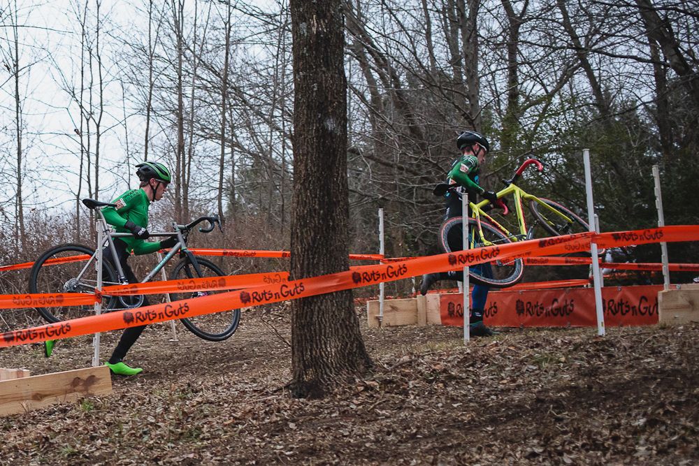 The men's leaders at Ruts 'n' Guts
