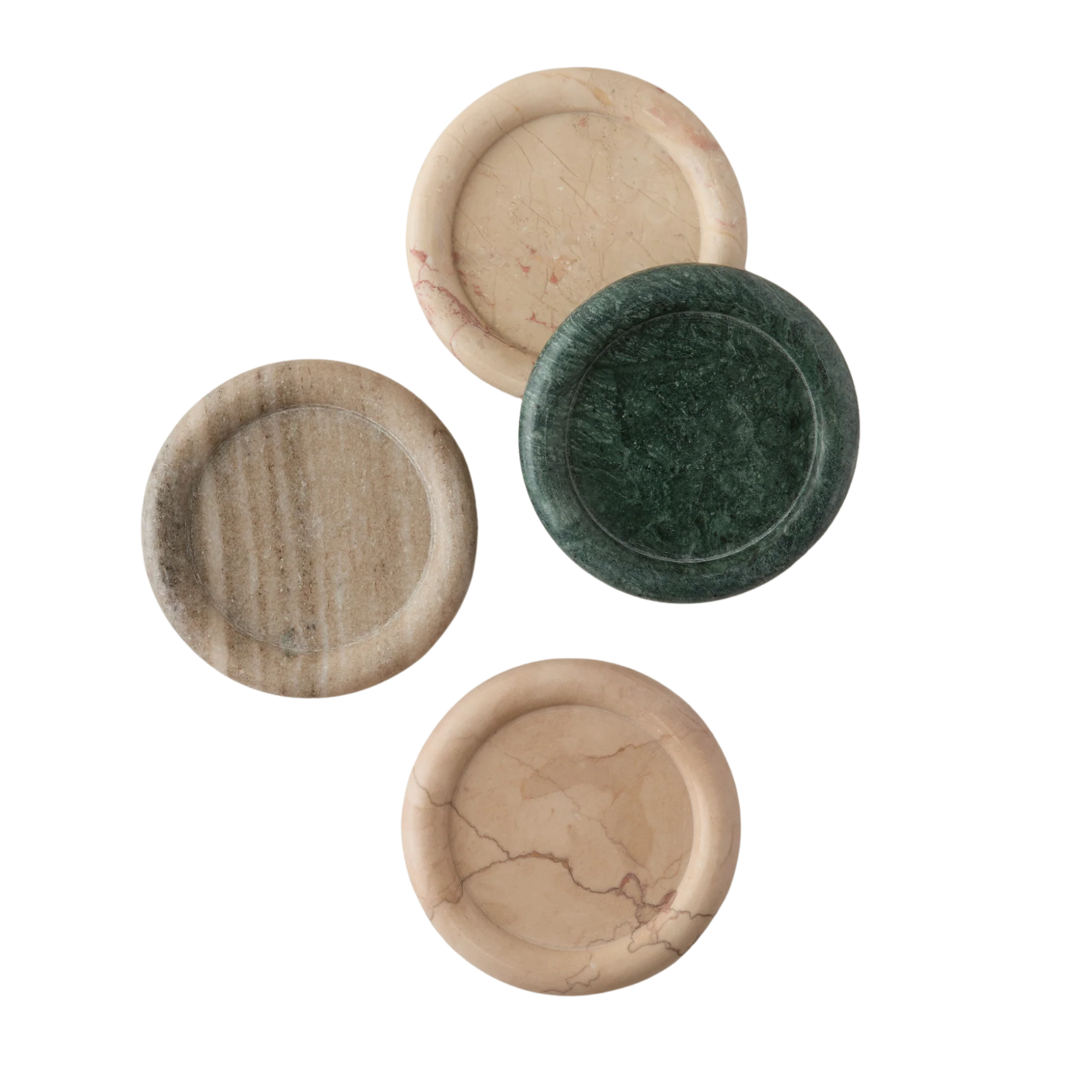 set of four coasters