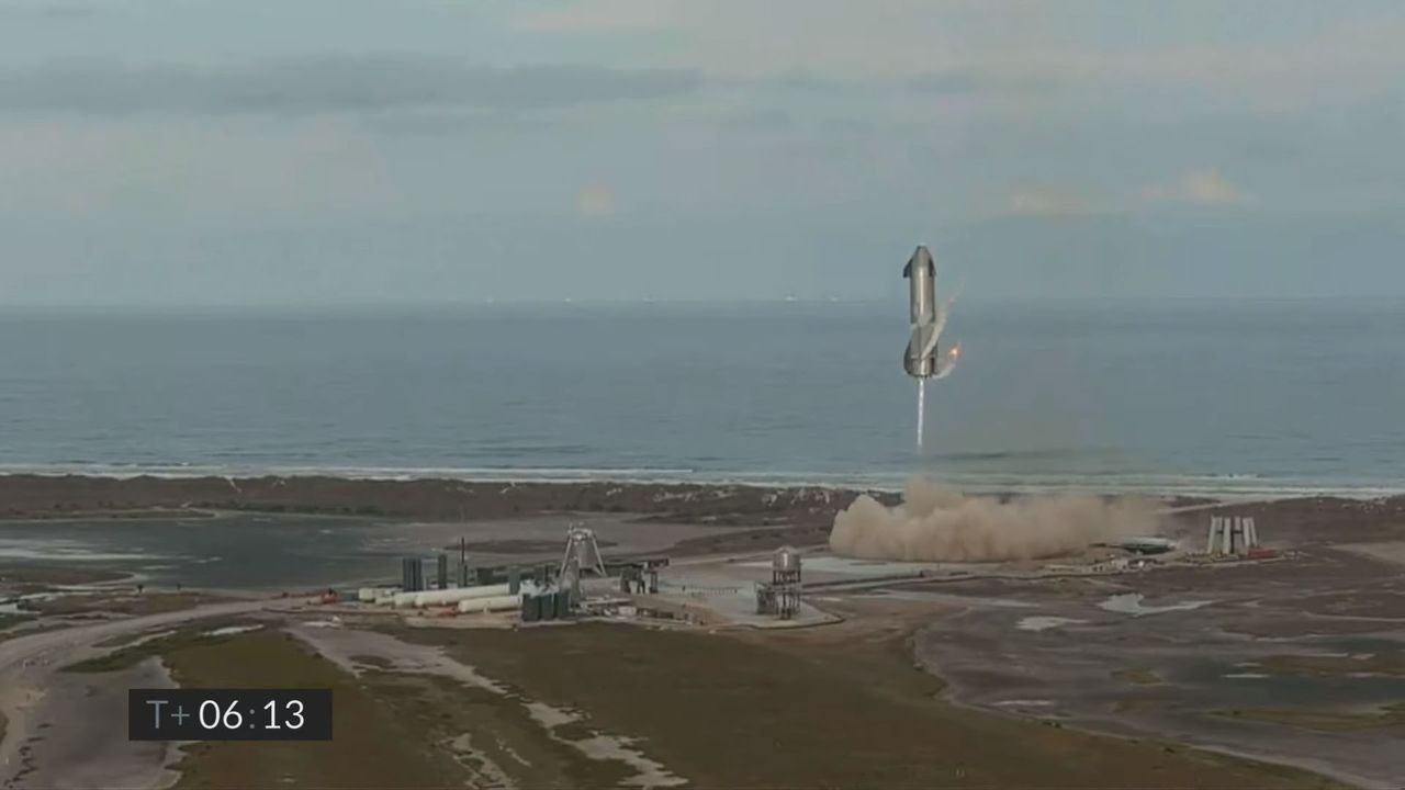 SpaceX's Starship SN10 rocket prototype launched on a 6.2-mile (10 kilometers) test flight and nailed its landing at the company's test site near Boca Chica Village in South Texas on March 3, 2021.