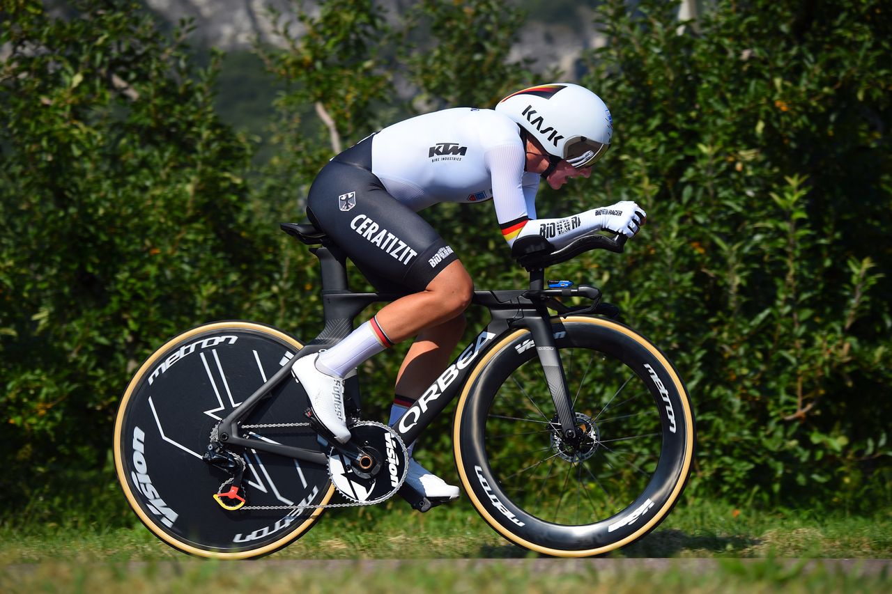 2021 UEC Road European Championships Trento Elite Womens Individual Time Trial 224 km 09092021 Lisa Brennauer Germany photo Dario BelingheriBettiniPhoto2021