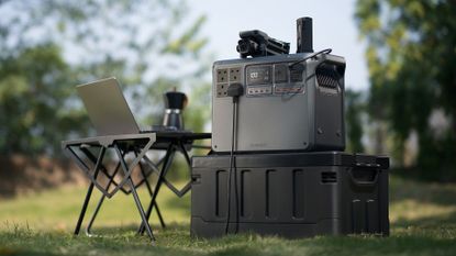 DJI Power 2000 power station in use