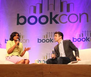 Kaling and Novak at BookCon 2015