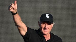Greg Norman at the LIV Golf Adelaide tournament